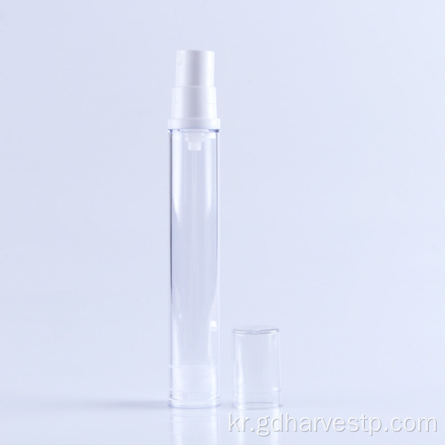 플라스틱 소재 5ml 10ml 15ml 에어리스 펌프 병